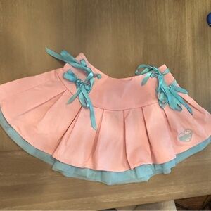 Dolls Kill X Hatsune Miku Pink & Blue Mini Skirt Size Small